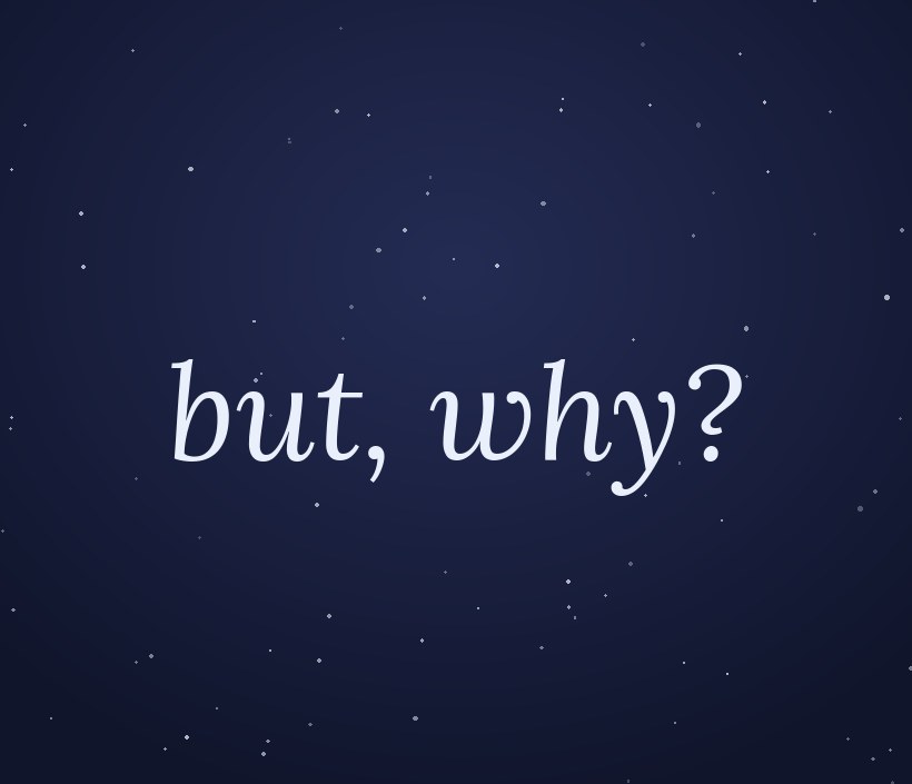 “But, why?” Mug
